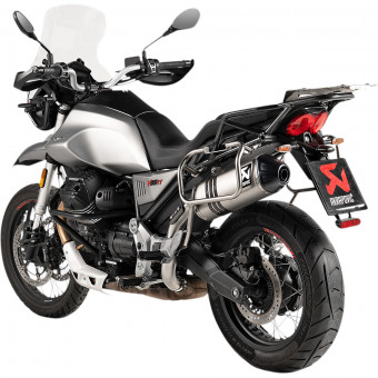 Akrapovic Titan/Carbon Moto Guzzi V85 (18-23)